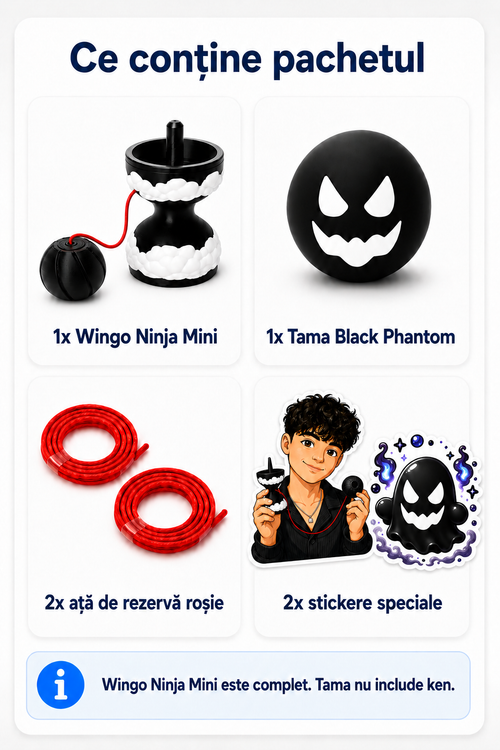 TAMA BLACK PHANTOM + Wingo Ninja Mini