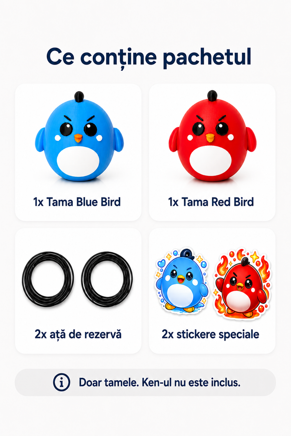 TAMA COMBO: Blue Bird + Red Bird